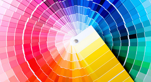 Nuancier de couleurs du dossier Plaquette