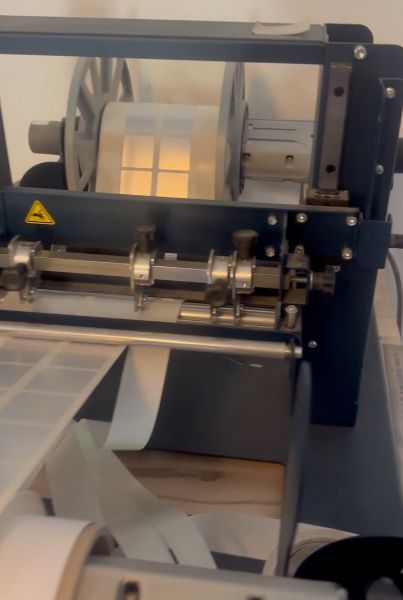 Photo de votre machine de découpe extraite de la vidéo d’atelier